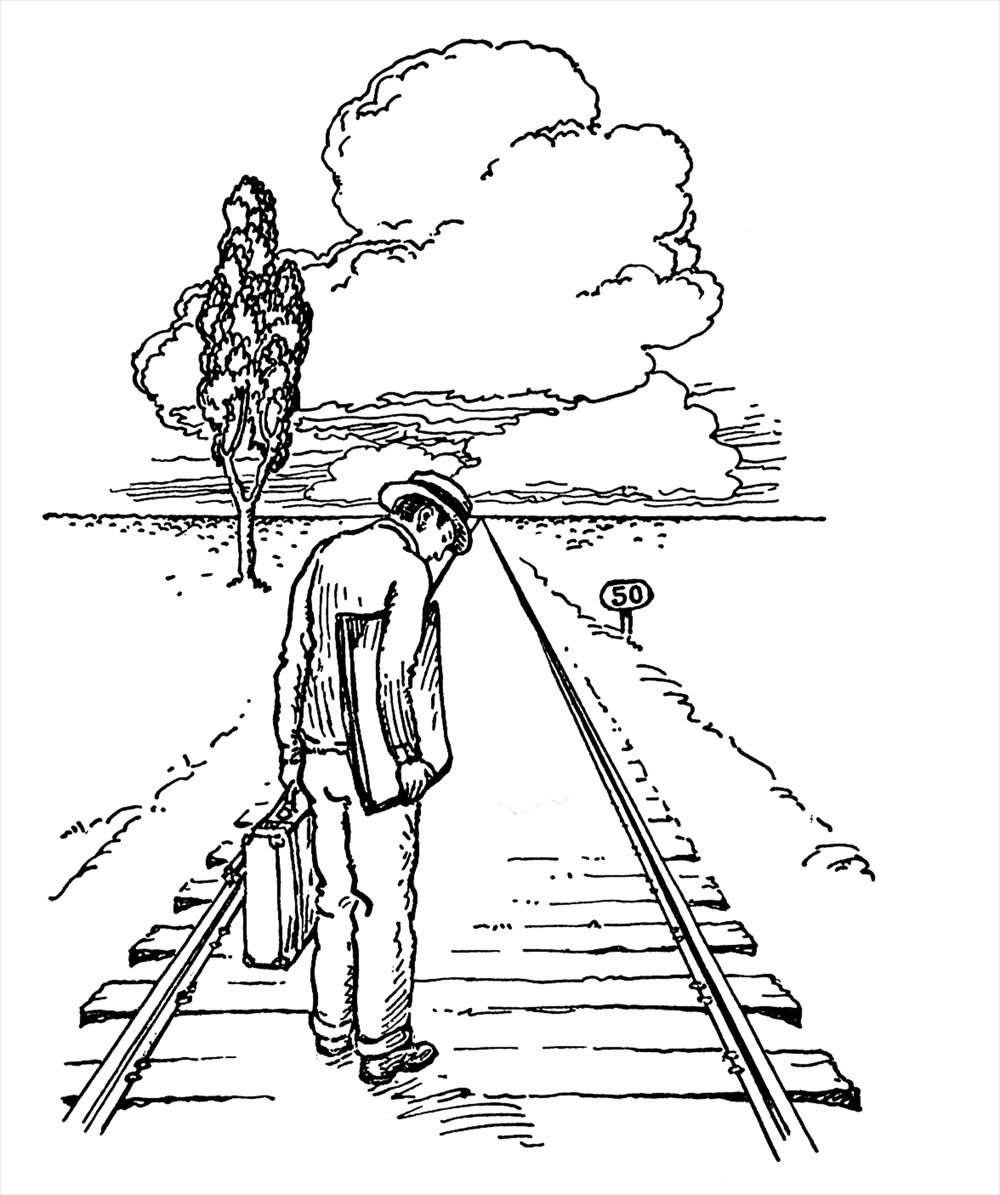 Иллюстрации к произведениям Некрасова железная дорога