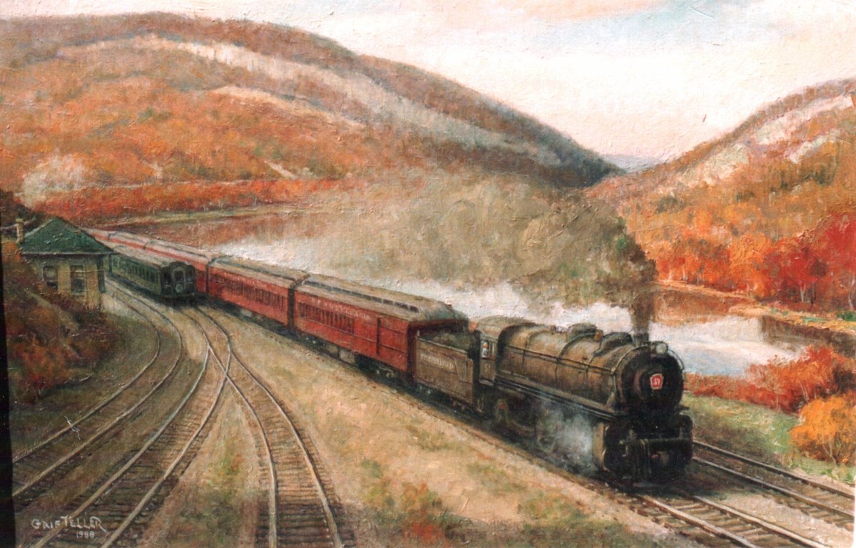 фото картина поезда