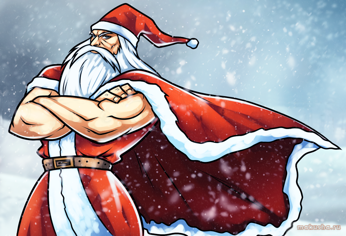Создайте незабываемую новогоднюю атмосферу с помощью фантастической фигуры Деда Мороза на фасаде дома!