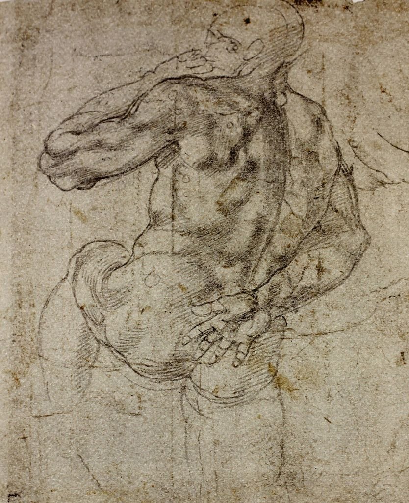 Микеланджело и Леонардо да Винчи