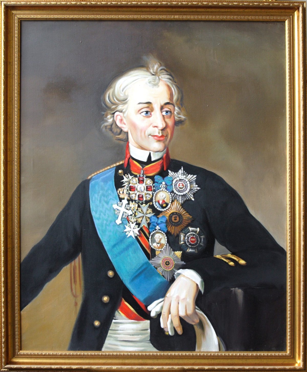 Портрет а Суворова полководца