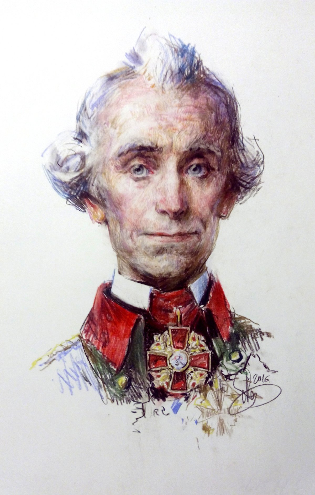 Суворов портрет