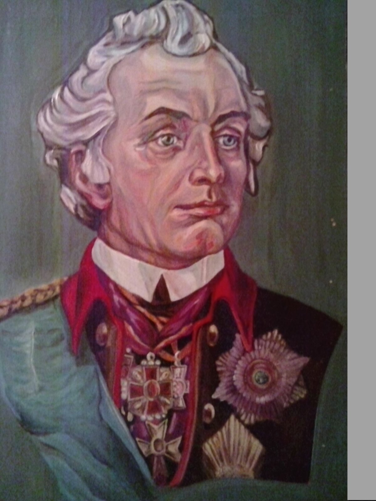 Бэкон портрет Суворова 1795