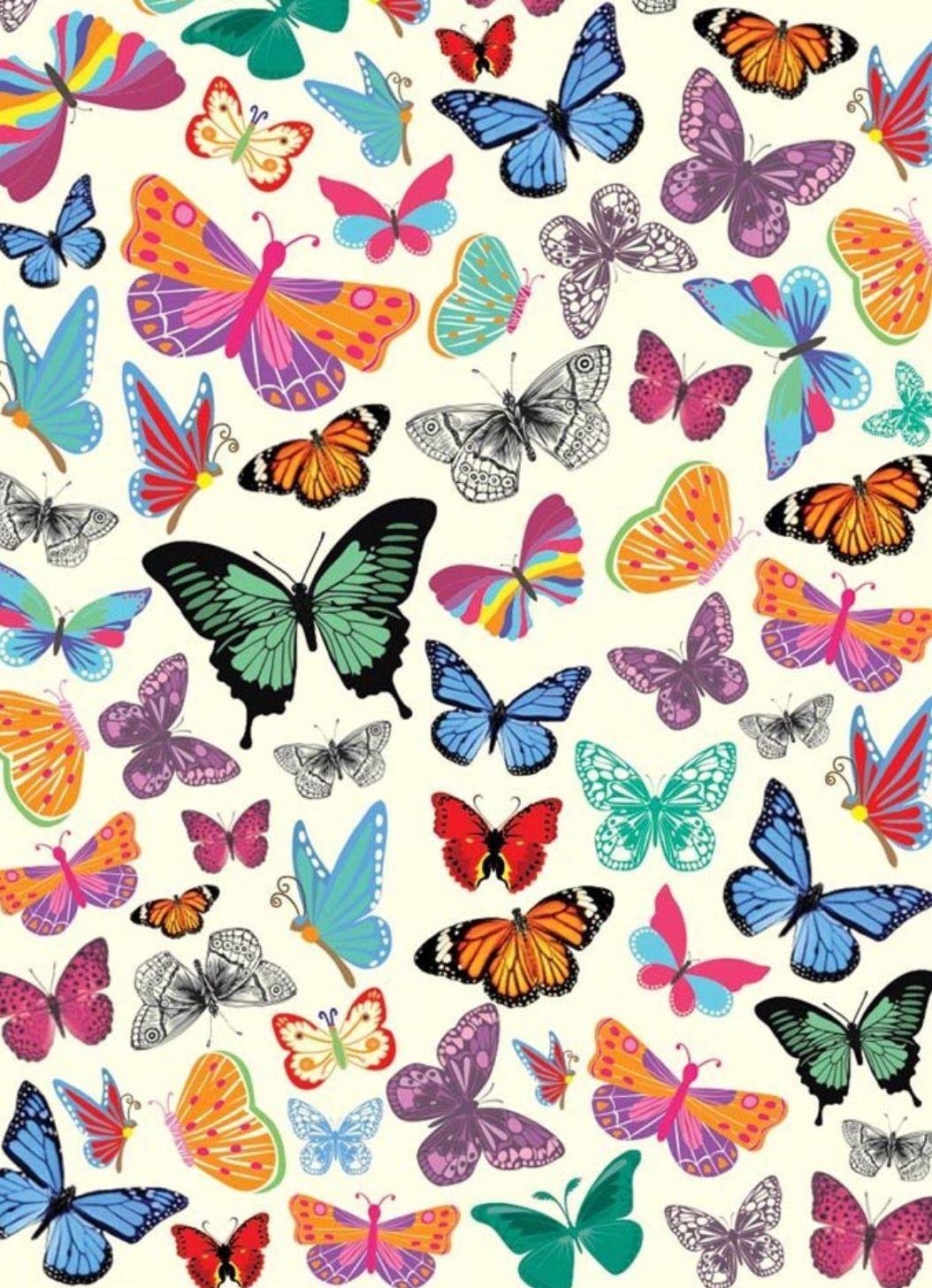 Принты с бабочками