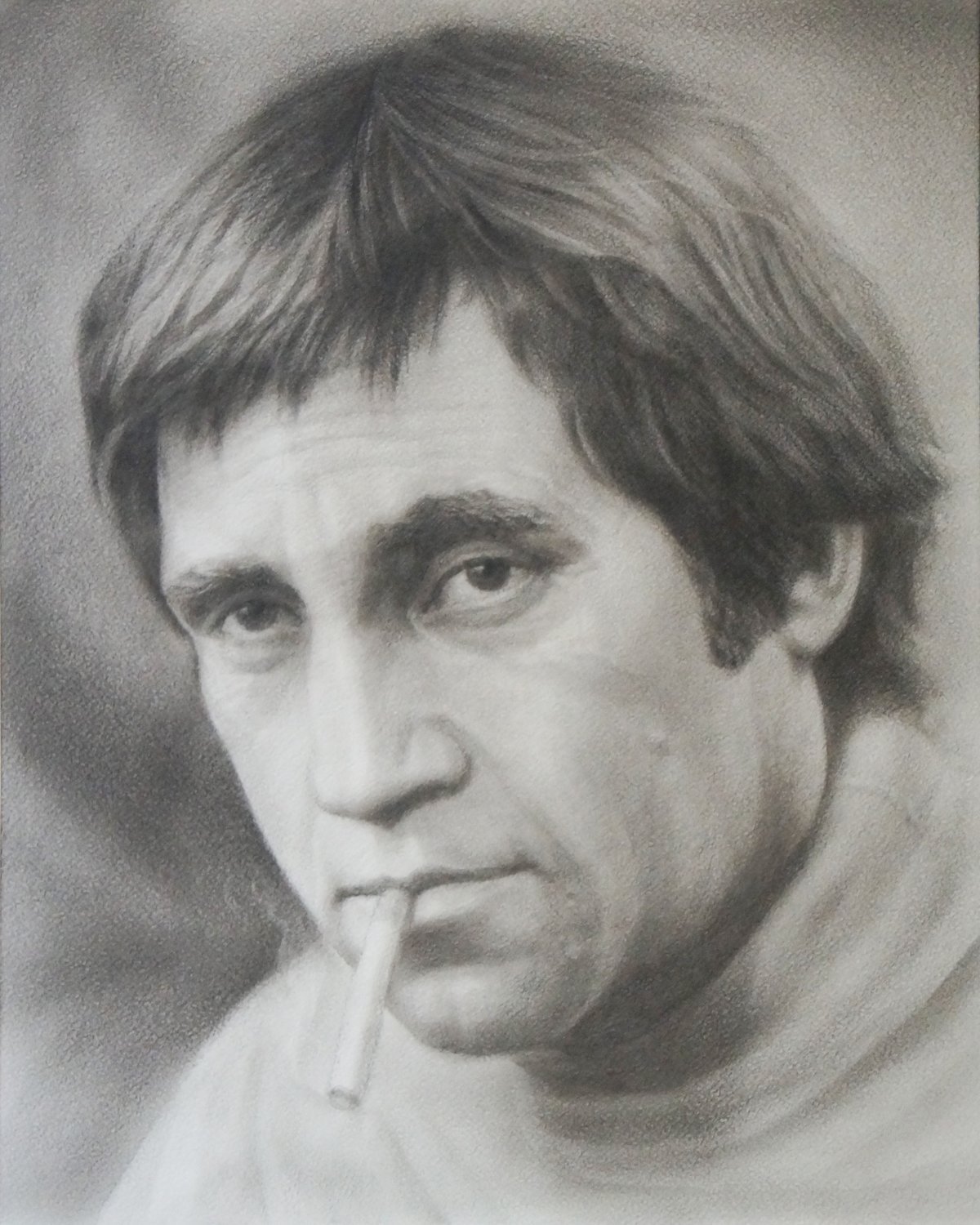 Ильдарханов портрет Высоцкого