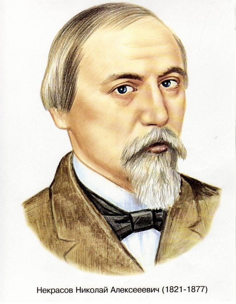 Николай Некрасов портрет