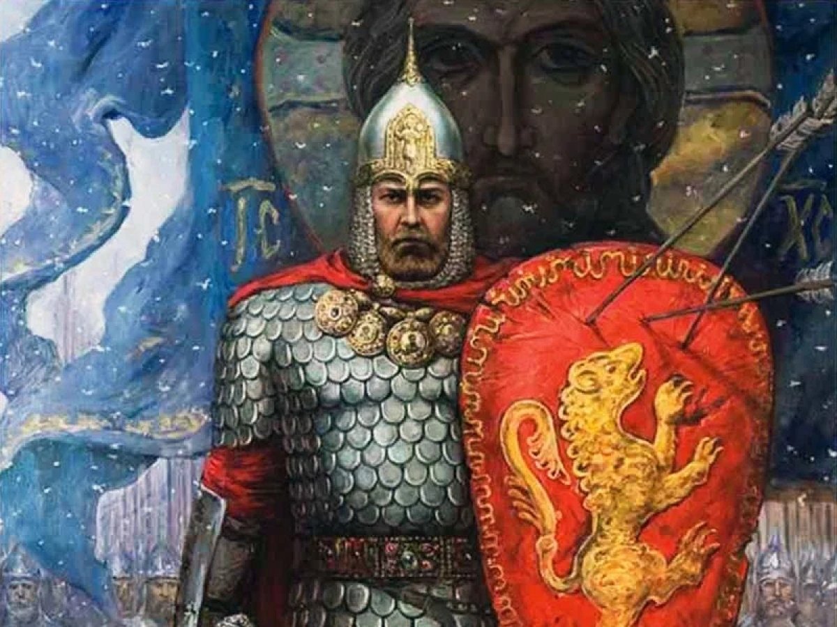 Александр Невский портрет исторический в хорошем