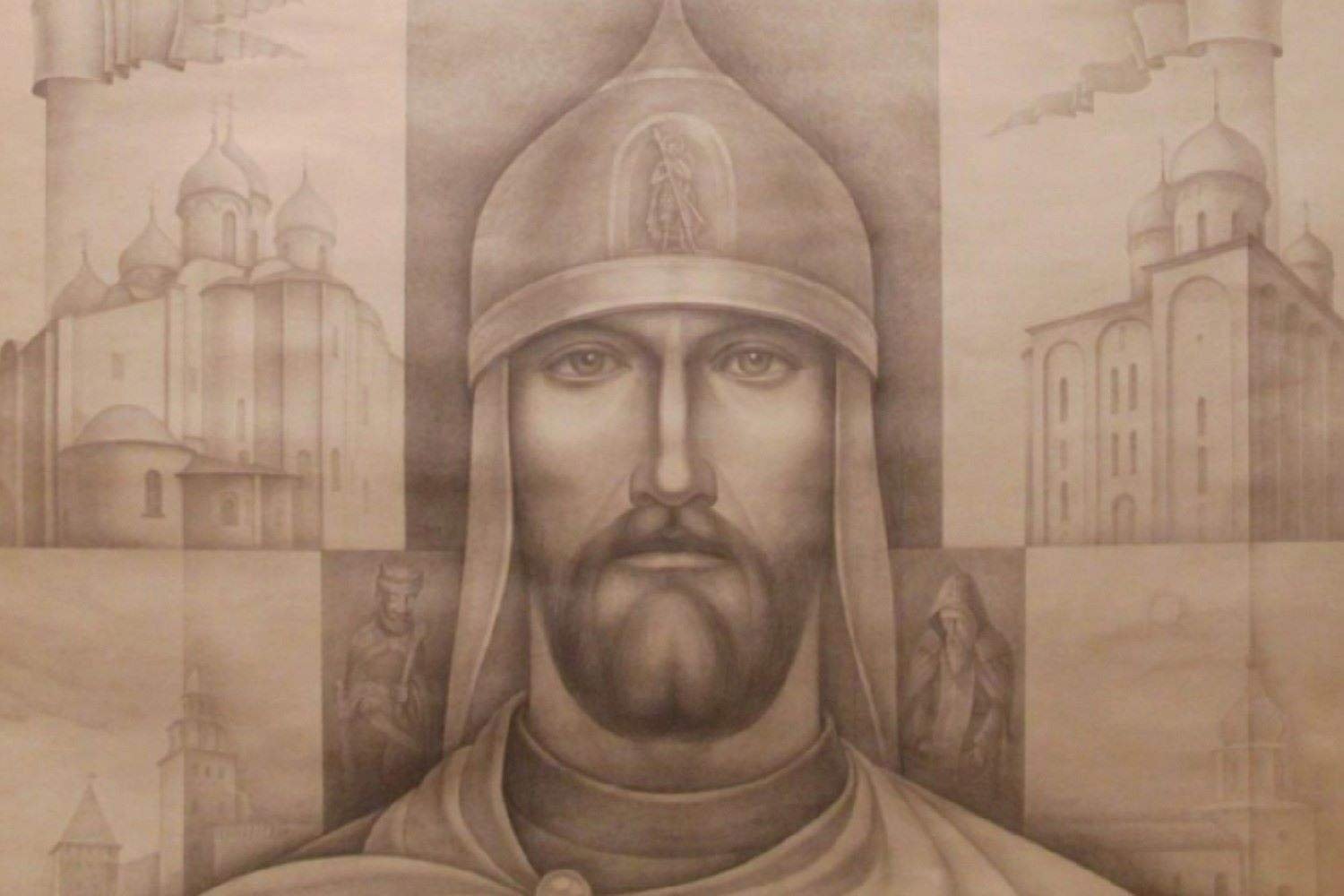 Александр Невский портрет
