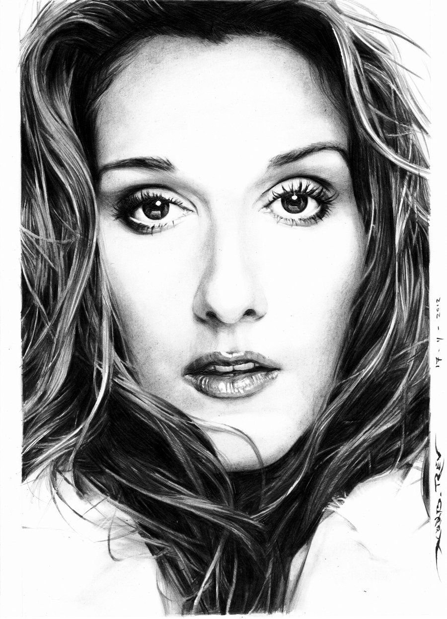 Celine Dion рисунок