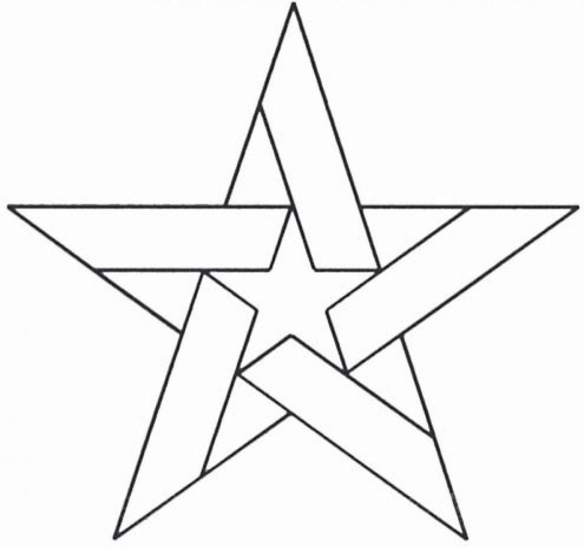 Как рисовать пятиконечная звезда