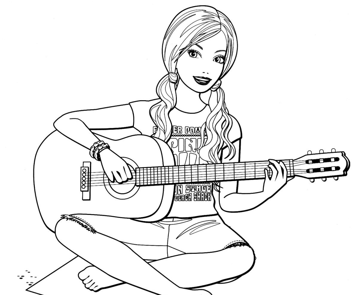 Аниме девочка с гитарой - фото и картинки: 28 штук