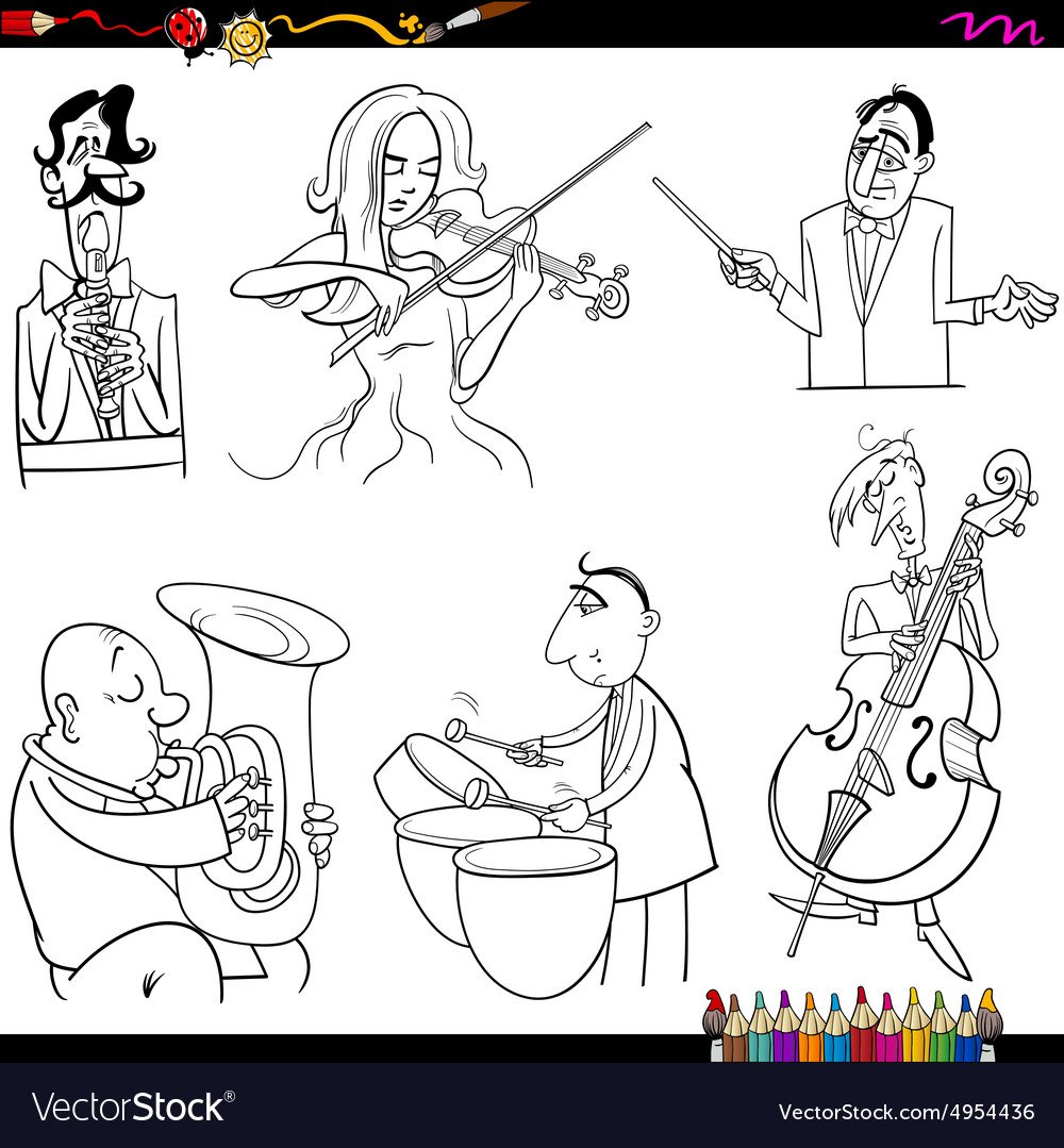 Как рисуется оркестр