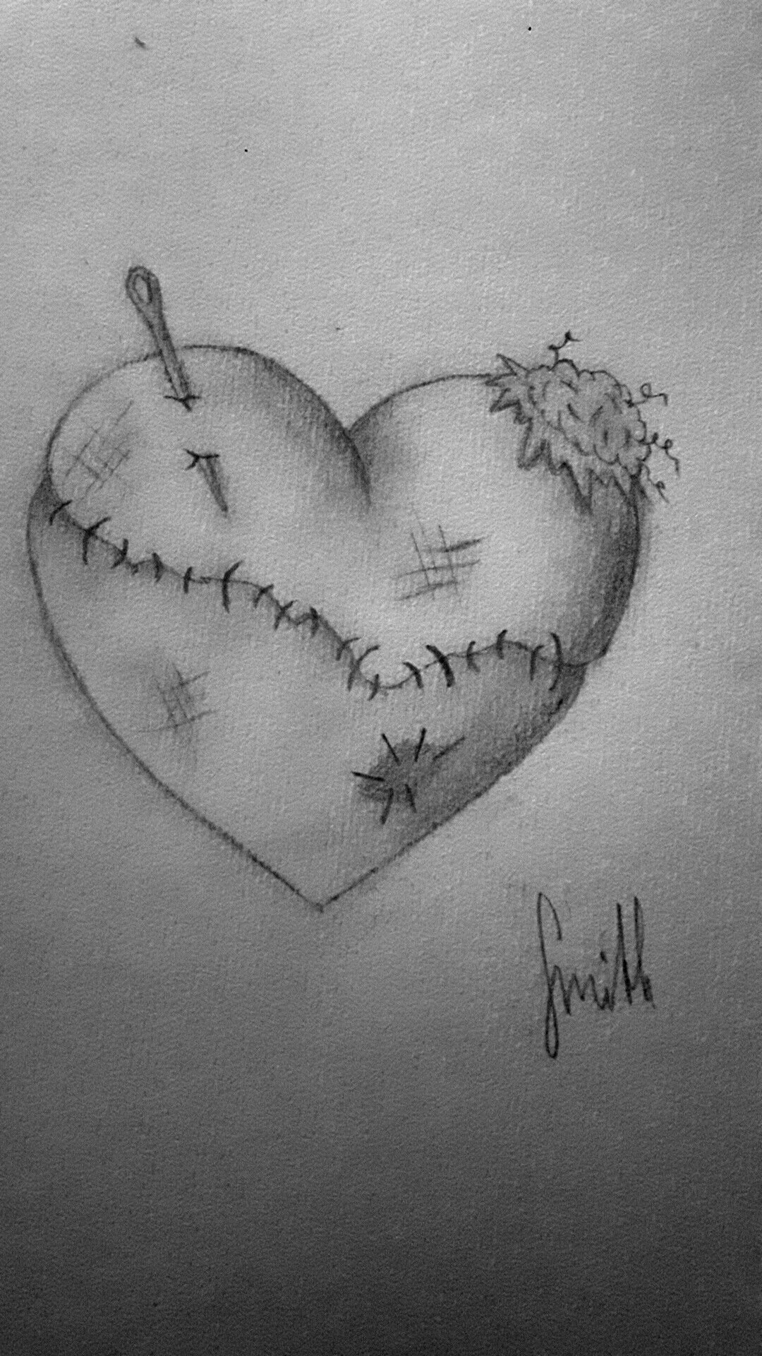 Рисунки карандашом грустные про любовь