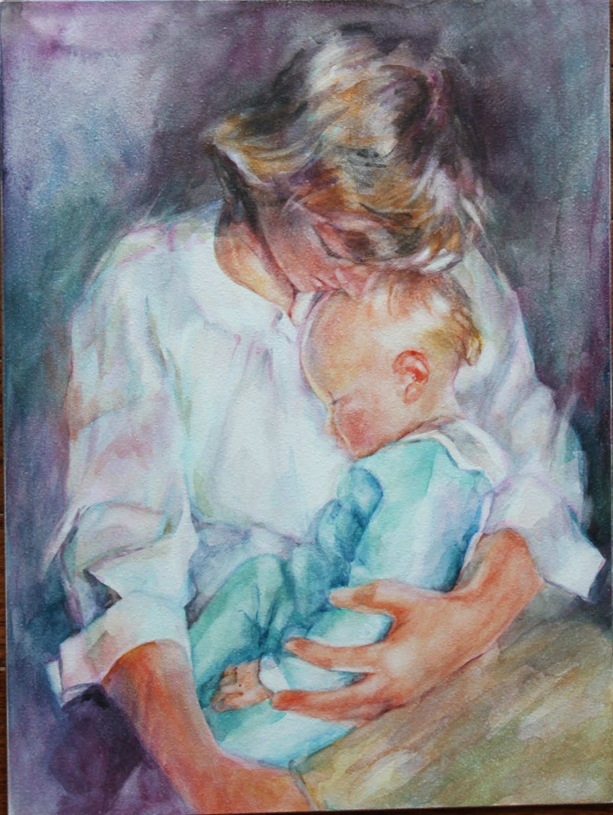 «Мать и ребенок» Гердар Рихтер