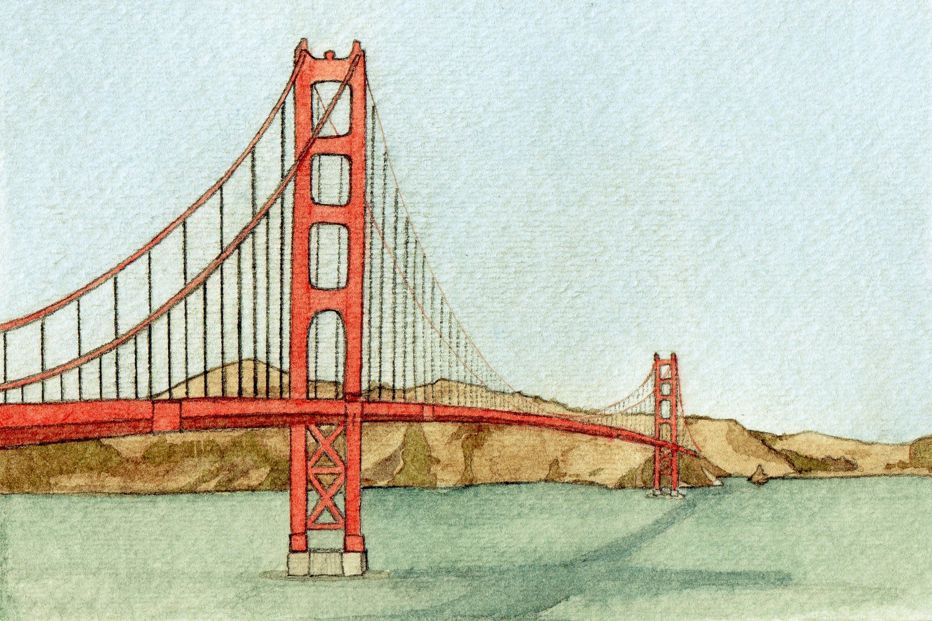 Мост для срисовки