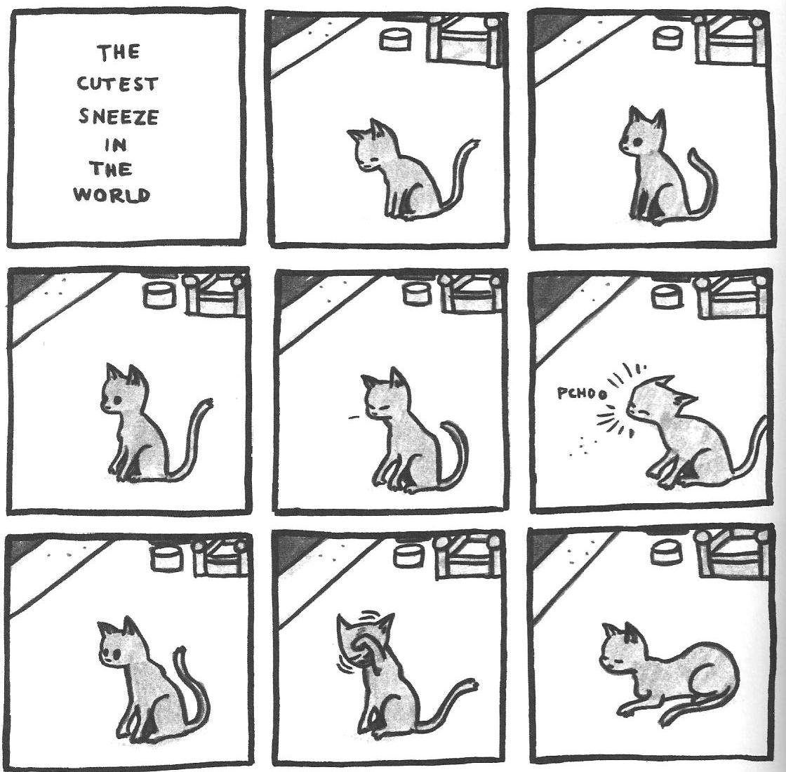 Комикс рисунок с животными