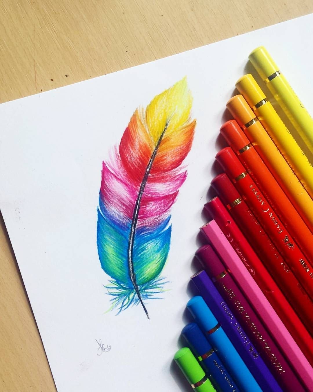 картинки простым карандашом цветным