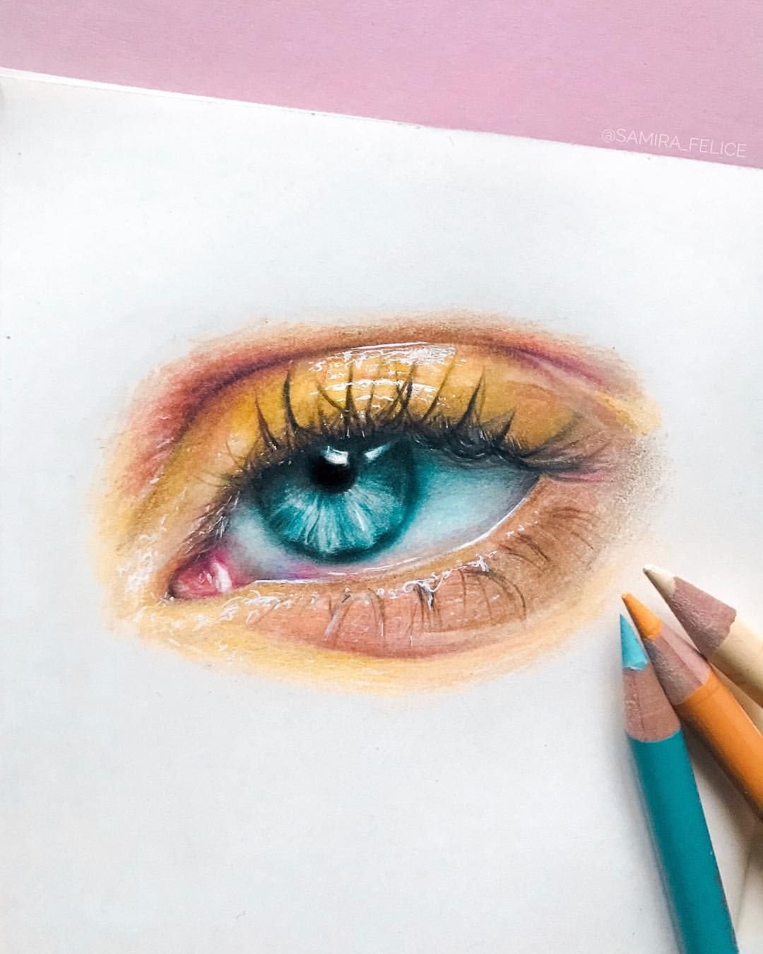 Красиво нарисовать глаза