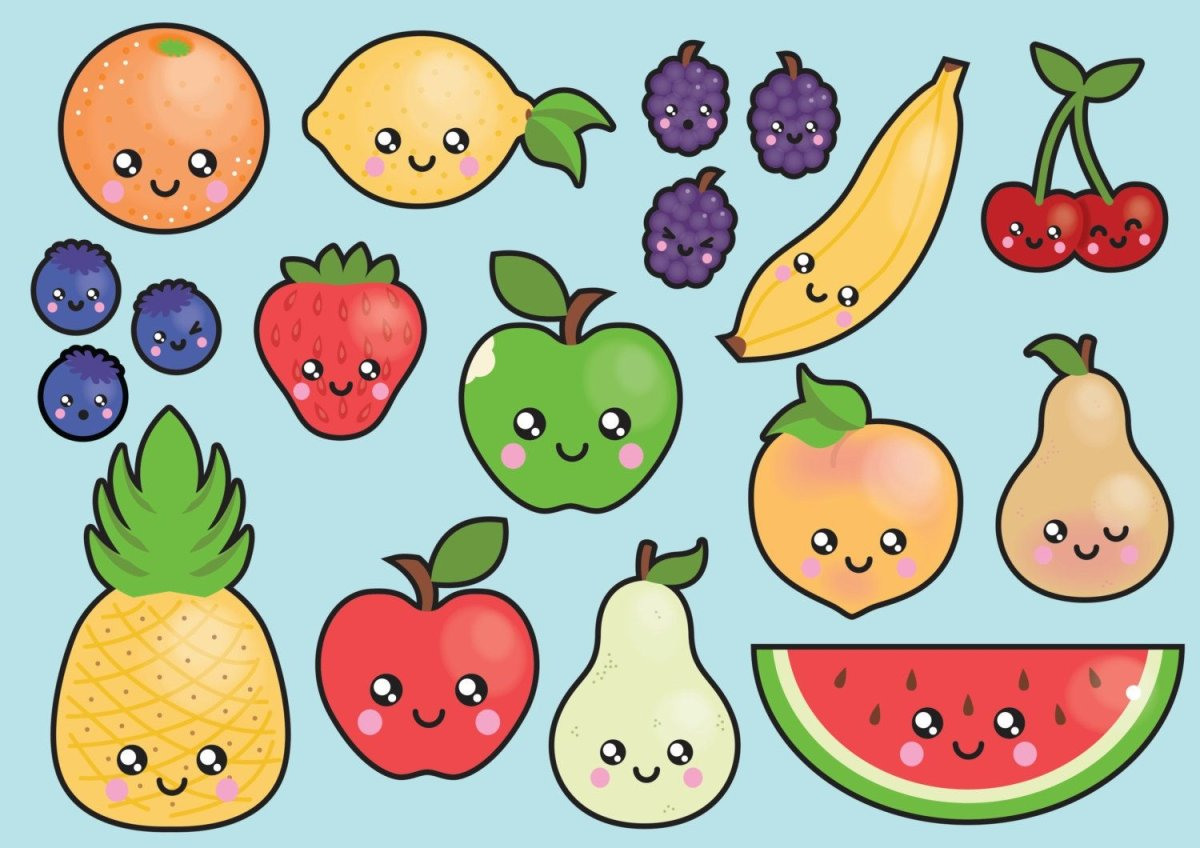 мимимишные картинки фрукты