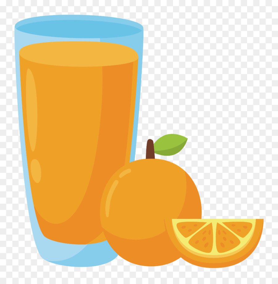Апельсиновый сок мультяшный