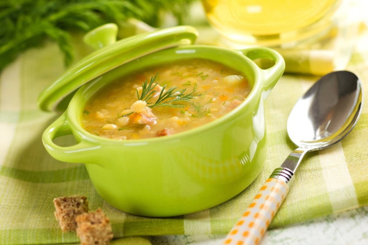 Гороховый суп вегетарианский