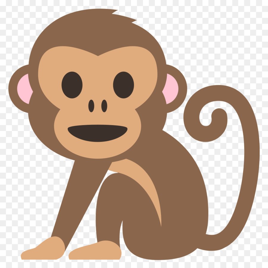 Смайлик обезьянка