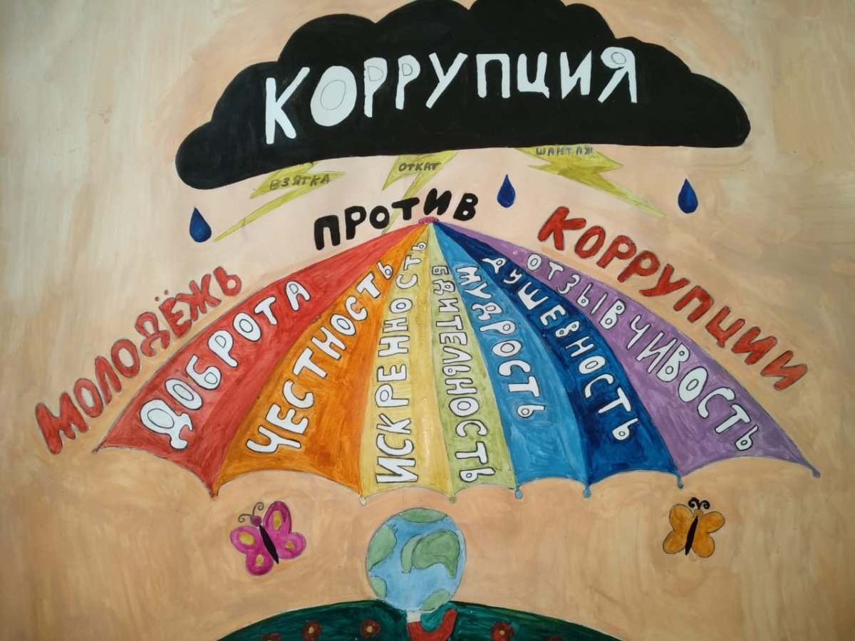 Рисунок против коррупции 7 класс