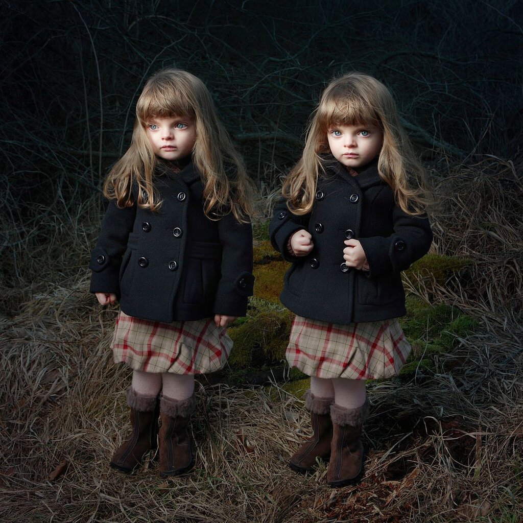 Чешский фотограф Тереза Влчкова снимает девочек-близнецов