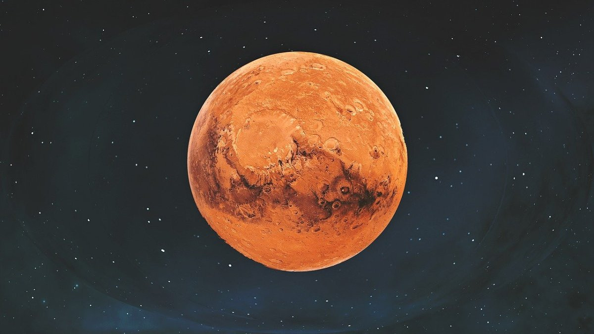 Мистический узор на поверхности загадочной Марсианской планеты в фигурах Джонса
