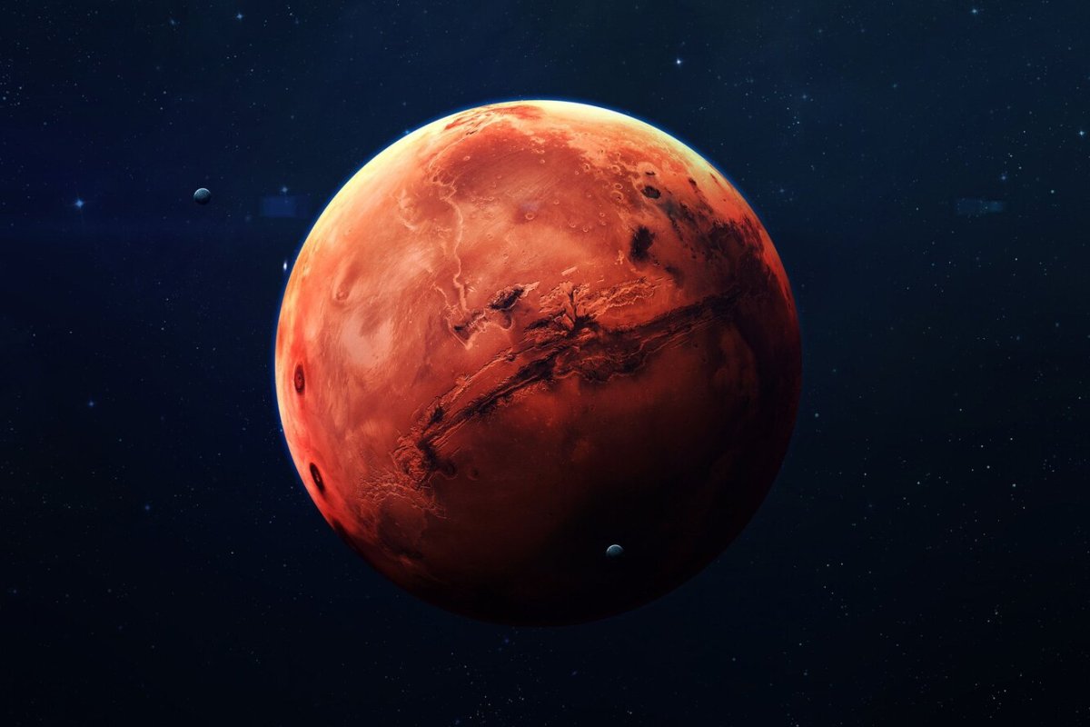 Планета Марс красная Планета