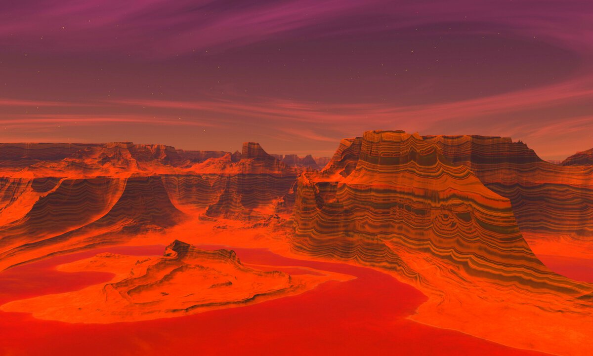 Тенерифе Марсианские пейзажи