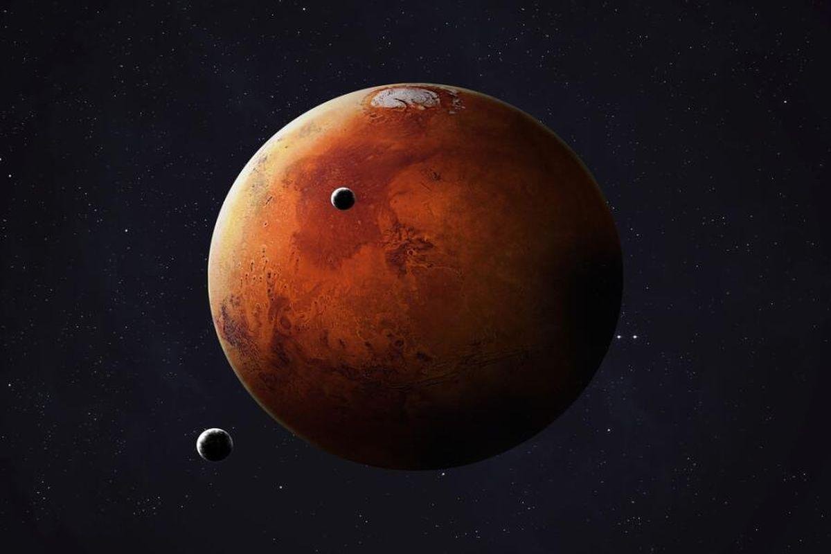 Планета Марс и его спутники