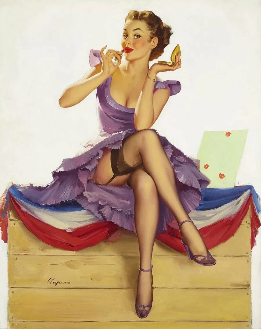 Pin up girl картинки