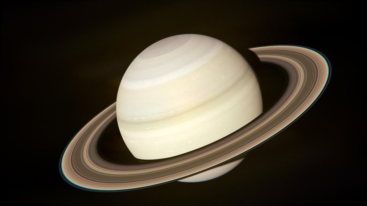 Планета Сатурн и кольца Сатурна