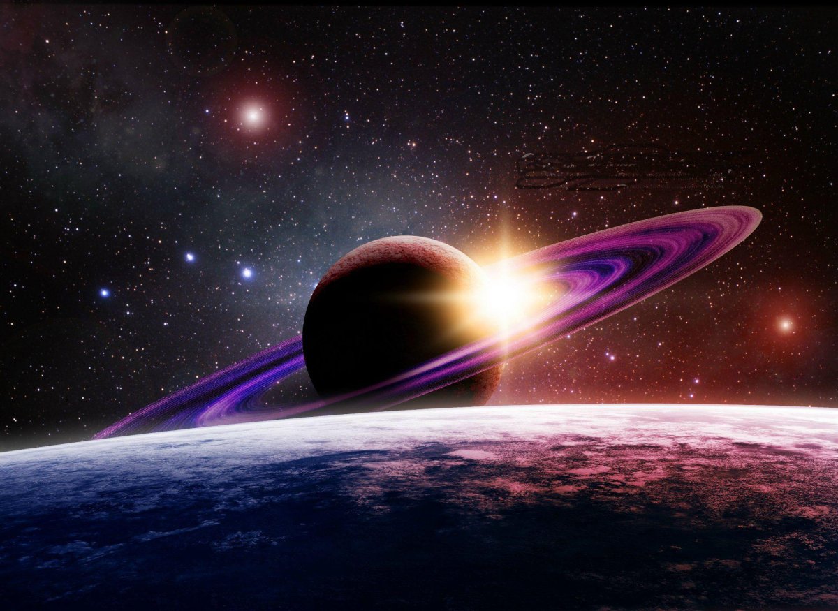 Сатурн Планета фото из космоса