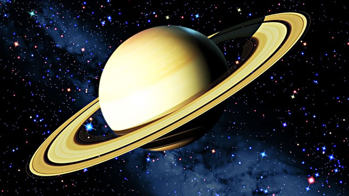 Космос и планеты солнечной системы Сатурн