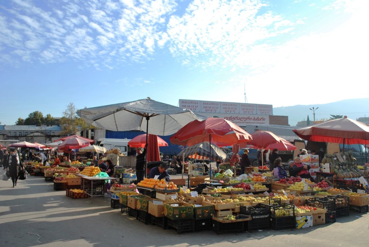 Тбилиси рынок Варкетили