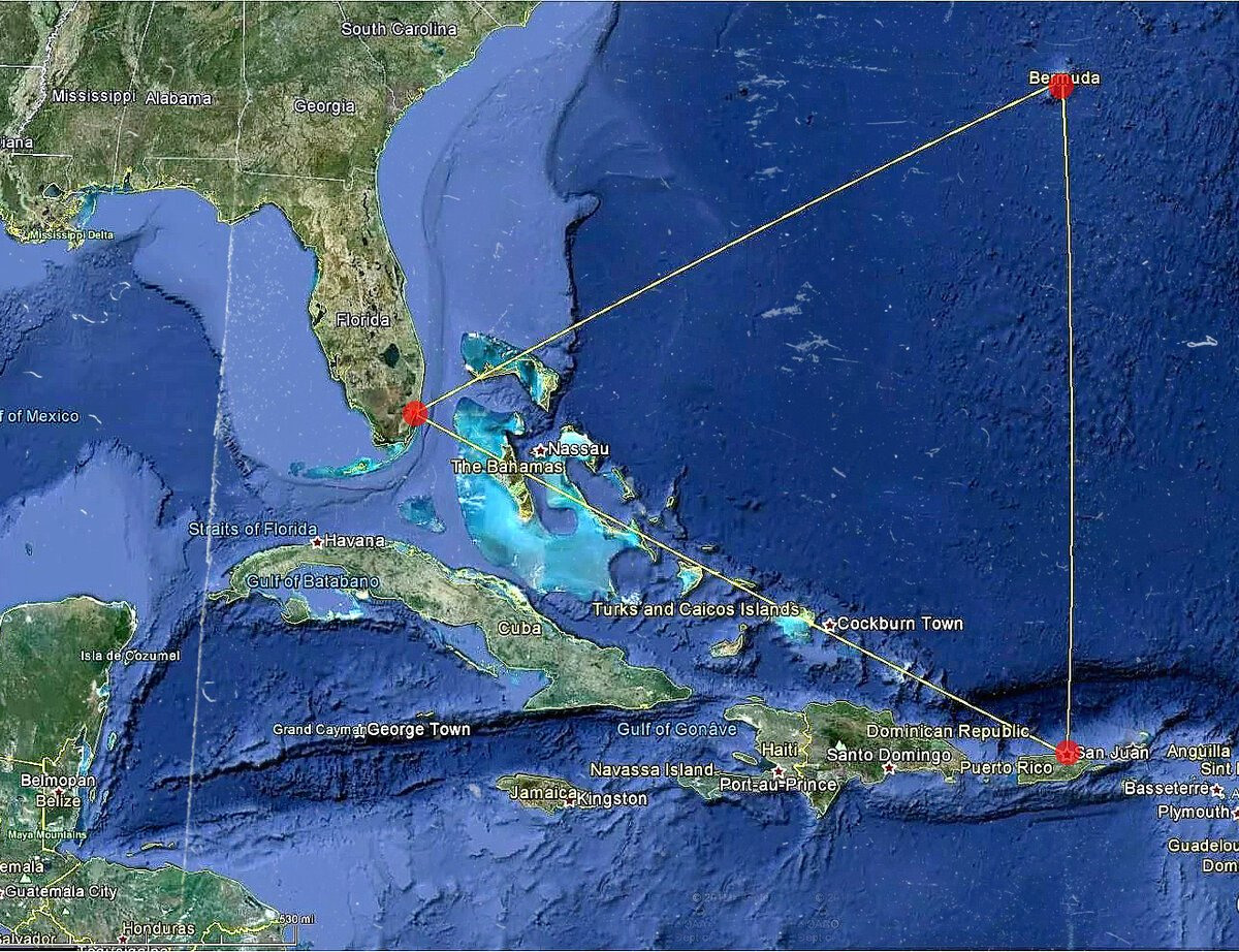 Флорида Бермудский треугольник