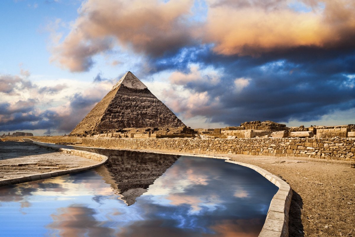 Нил пирамиды Оазис