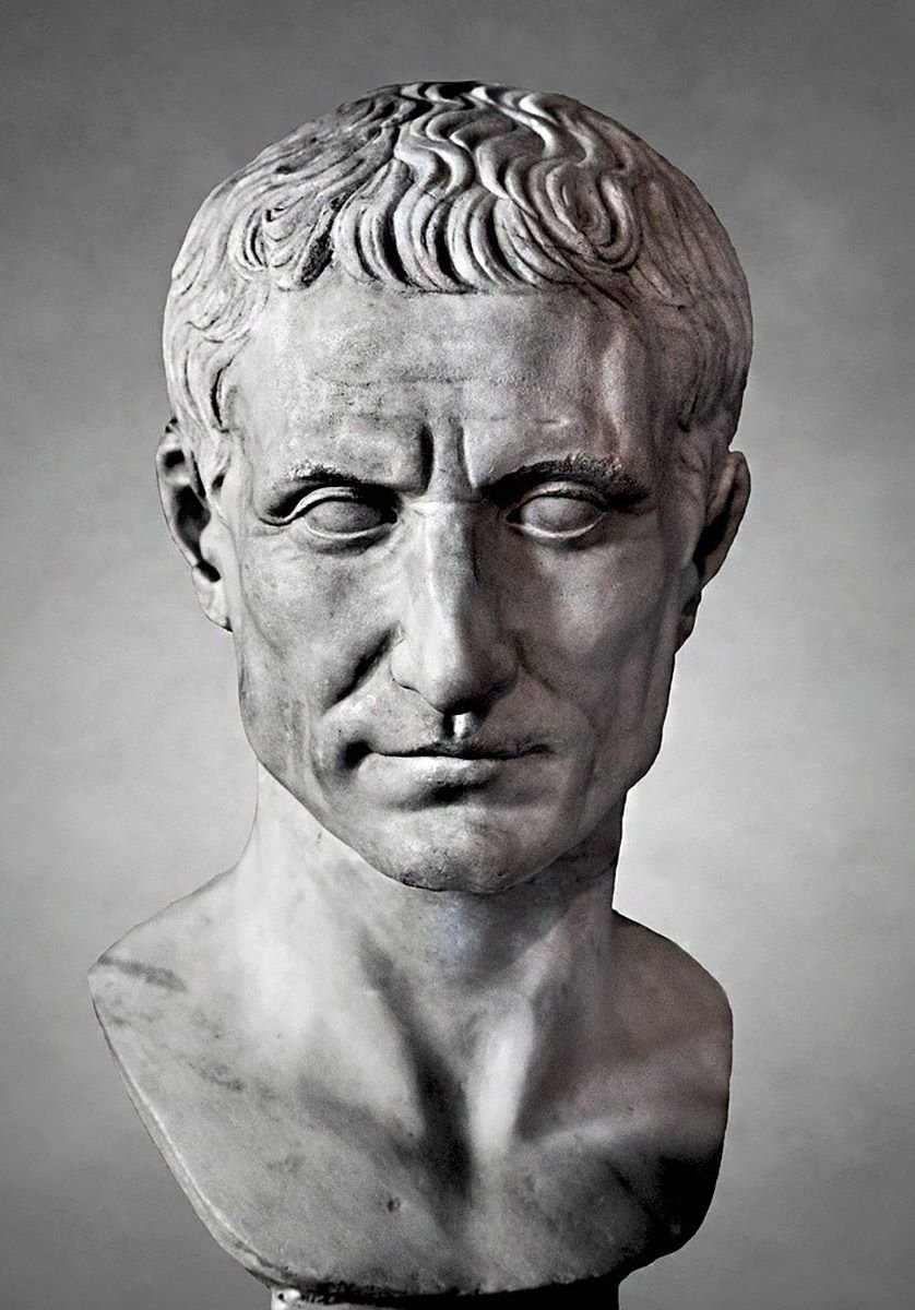 Исторический портрет цезаря. Gaius Julius Caesar.