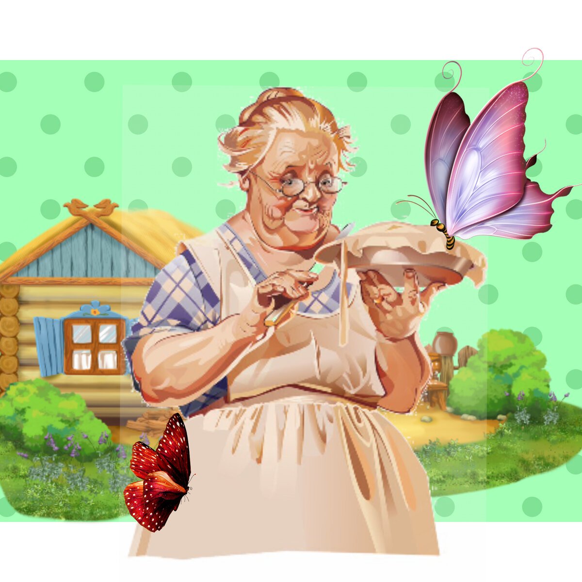 Картинка бабушка. Добрая бабушка. Бабушка бабочка. Бабушка иллюстрация. Бабушка рисунок.
