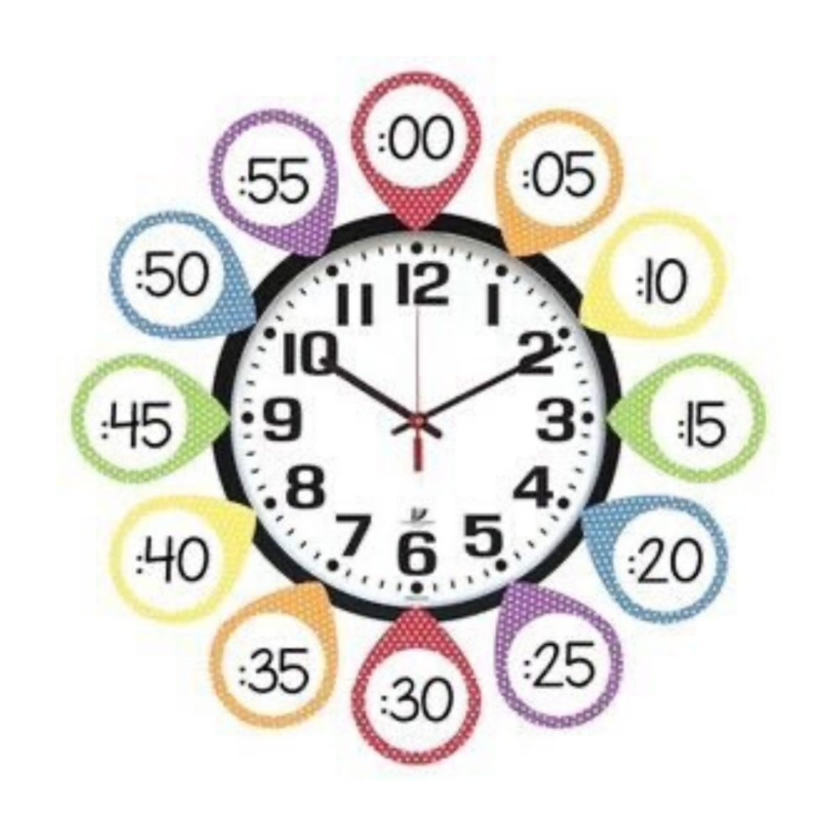 Математические часы для дошкольников