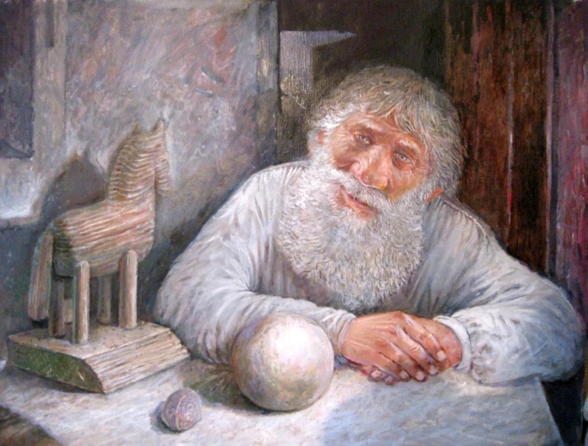 Леонид Баранов старички картины