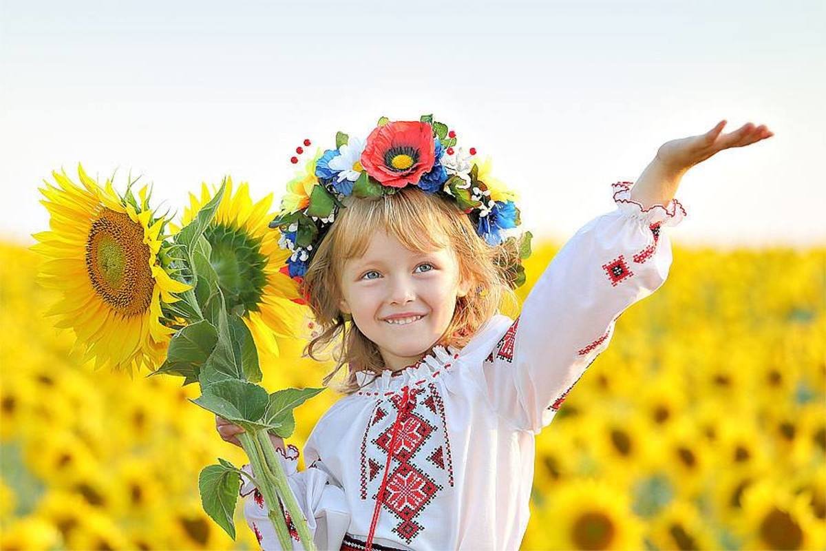 День независимости Украины дети