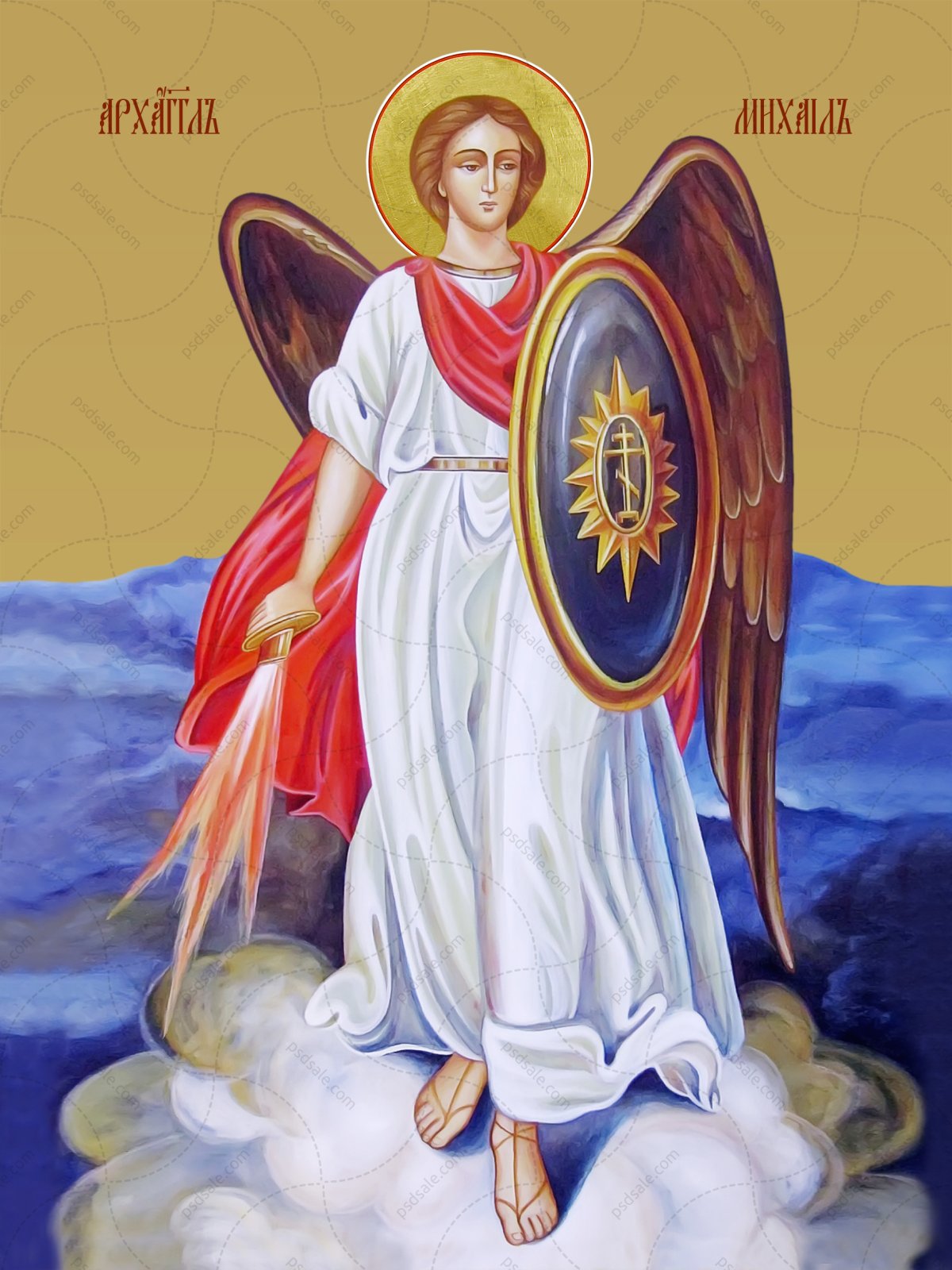 Архангел Иеремиил икона