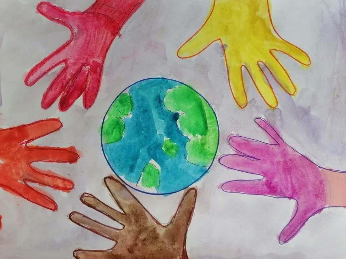 Конкурс рисунков дети против террора