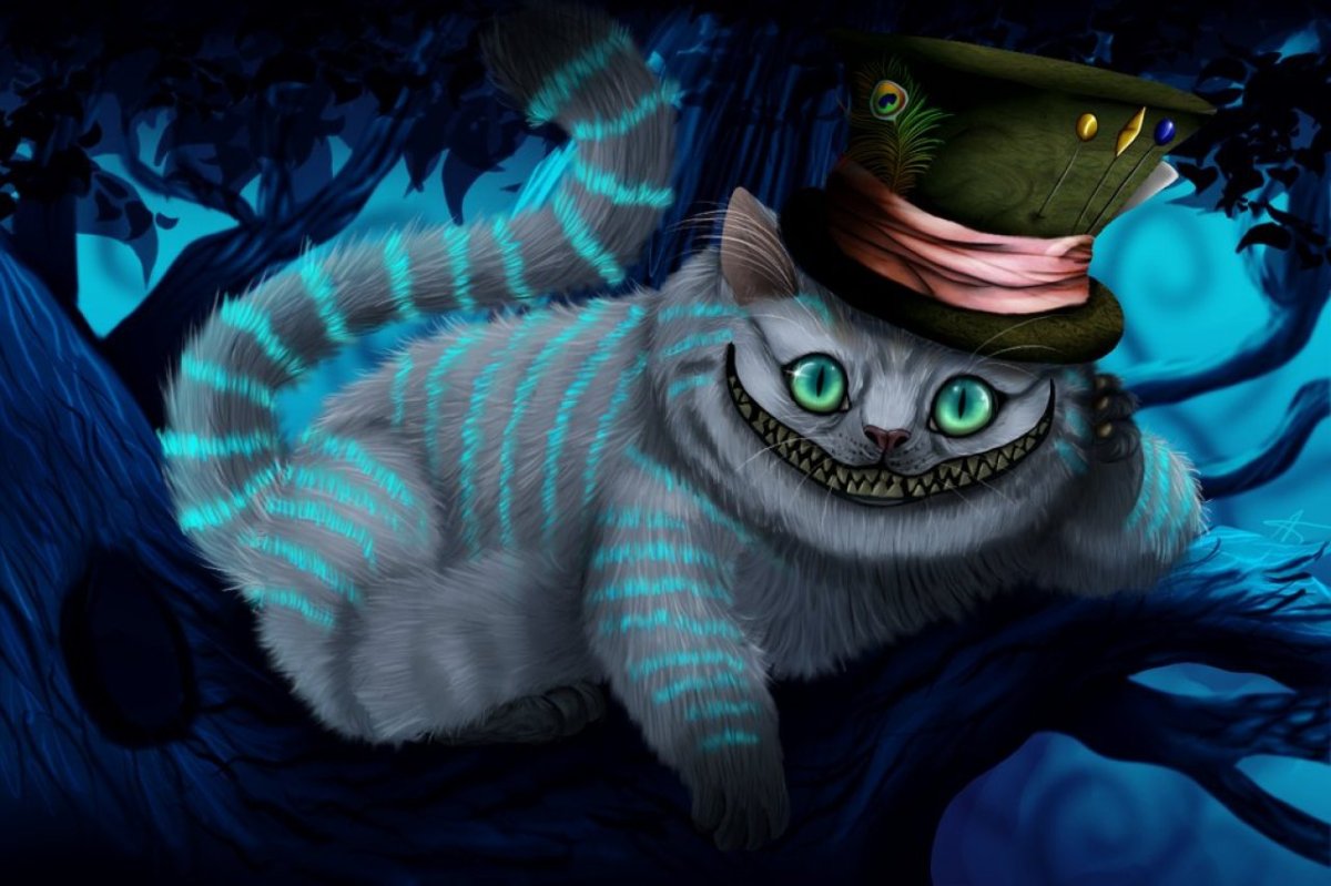 Алиса в стране чудес кот чеширский фото
