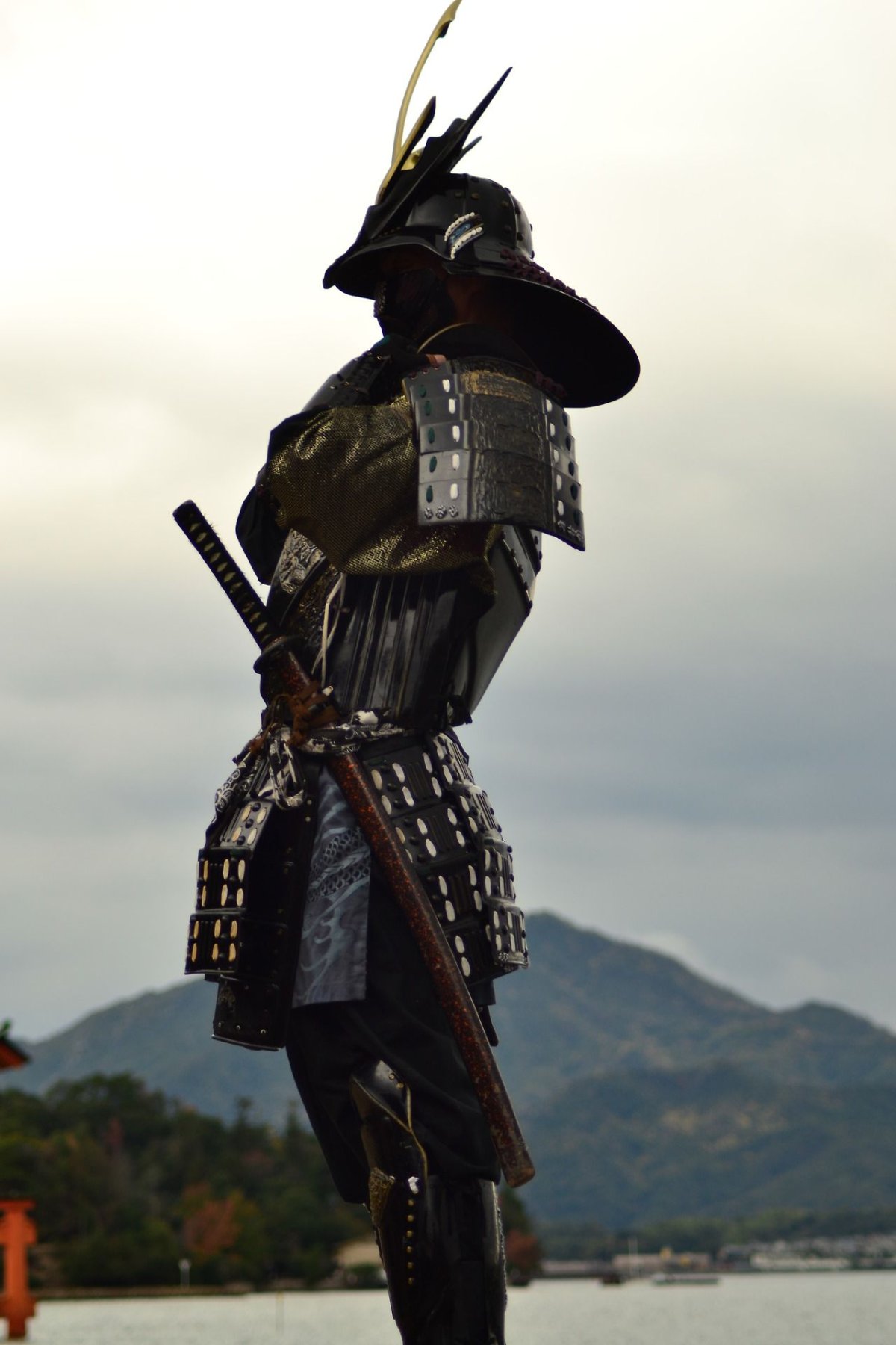 Фото самурай с мечом