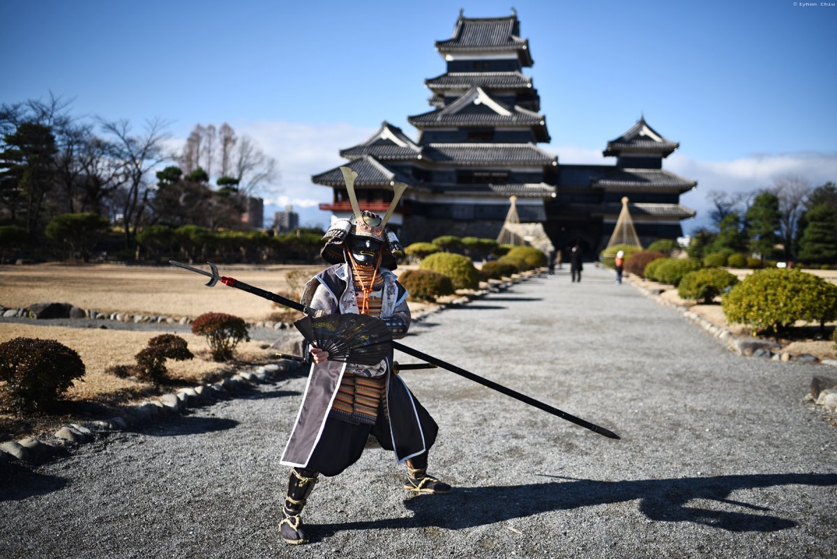 Замки самураев в Японии