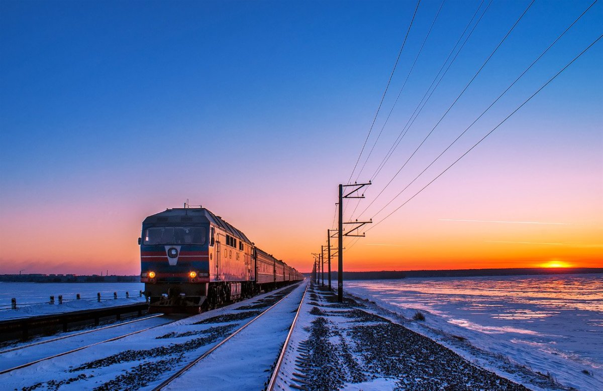 Калининградская железная дорога фотографии